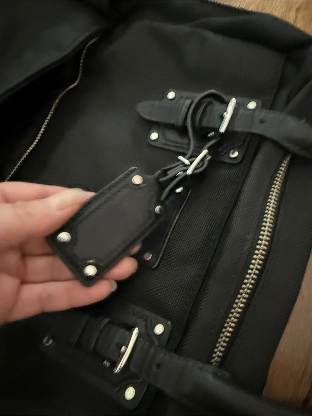 Tumi backpack black